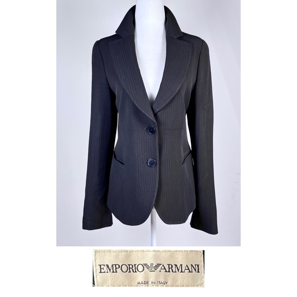 Emporio Armani Wool Blend Blazer Jacket 12